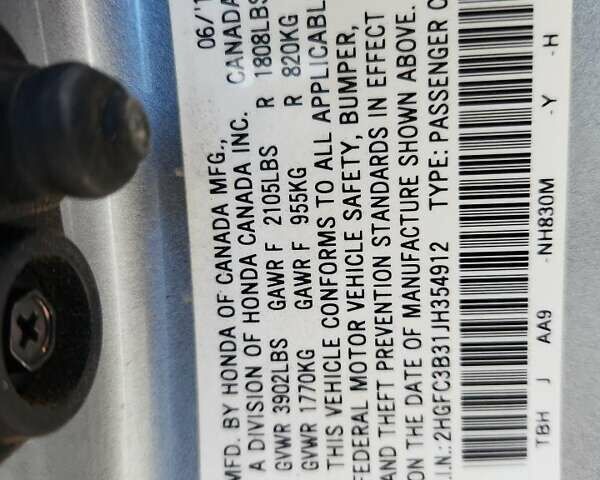 Хонда Цивик, объемом двигателя 0 л и пробегом 100 тыс. км за 3200 $, фото 11 на Automoto.ua