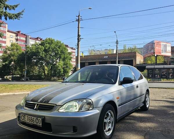 Серый Хонда Цивик, объемом двигателя 1.4 л и пробегом 184 тыс. км за 4500 $, фото 3 на Automoto.ua