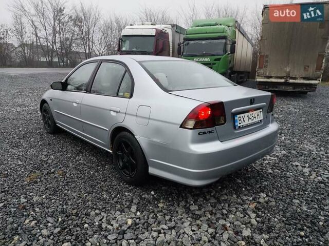 Серый Хонда Цивик, объемом двигателя 1.7 л и пробегом 156 тыс. км за 3999 $, фото 8 на Automoto.ua