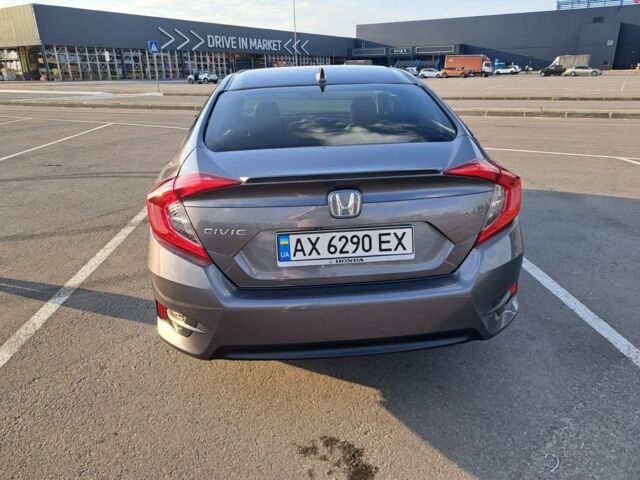 Серый Хонда Цивик, объемом двигателя 1.5 л и пробегом 92 тыс. км за 13200 $, фото 3 на Automoto.ua