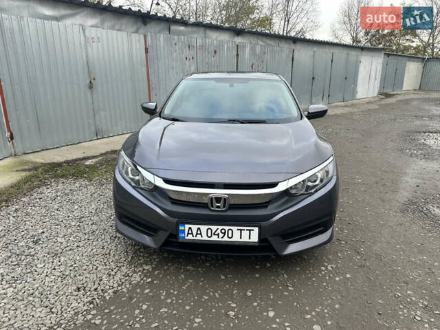 Серый Хонда Цивик, объемом двигателя 2 л и пробегом 105 тыс. км за 13200 $, фото 3 на Automoto.ua