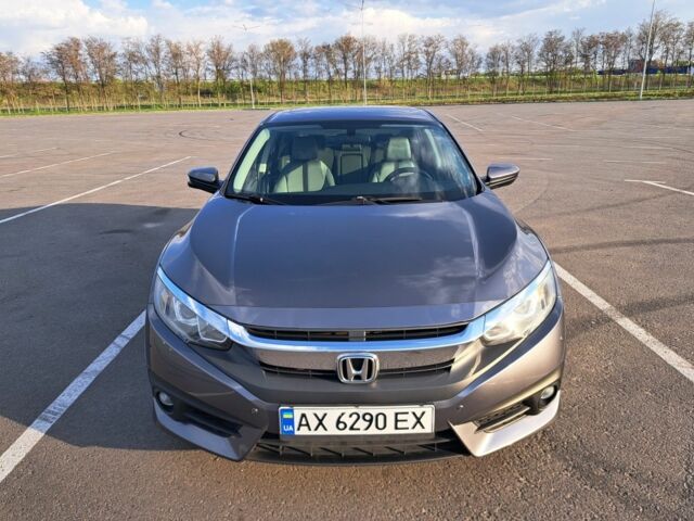 Серый Хонда Цивик, объемом двигателя 1.5 л и пробегом 92 тыс. км за 13200 $, фото 1 на Automoto.ua