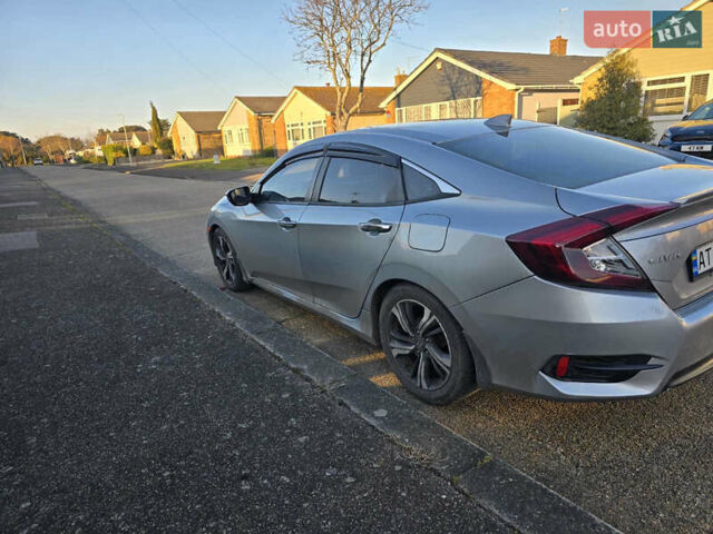 Серый Хонда Цивик, объемом двигателя 1.5 л и пробегом 178 тыс. км за 10500 $, фото 3 на Automoto.ua