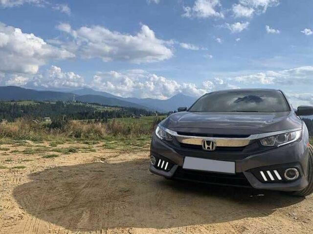 Серый Хонда Цивик, объемом двигателя 2 л и пробегом 90 тыс. км за 8800 $, фото 1 на Automoto.ua