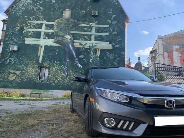 Серый Хонда Цивик, объемом двигателя 2 л и пробегом 90 тыс. км за 8800 $, фото 14 на Automoto.ua