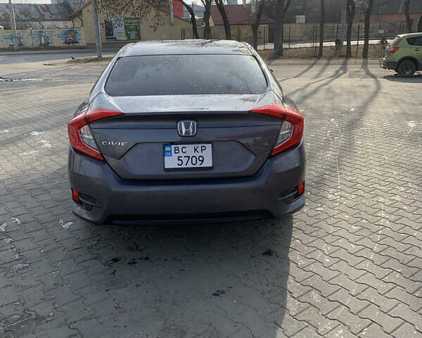 Серый Хонда Цивик, объемом двигателя 2 л и пробегом 30 тыс. км за 15200 $, фото 4 на Automoto.ua