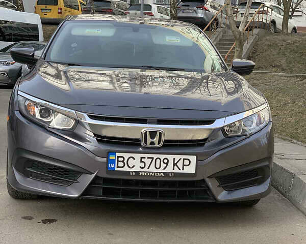 Серый Хонда Цивик, объемом двигателя 2 л и пробегом 30 тыс. км за 15200 $, фото 7 на Automoto.ua