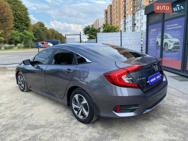 Серый Хонда Цивик, объемом двигателя 2 л и пробегом 46 тыс. км за 15300 $, фото 7 на Automoto.ua
