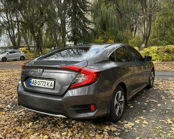 Серый Хонда Цивик, объемом двигателя 2 л и пробегом 78 тыс. км за 13800 $, фото 5 на Automoto.ua