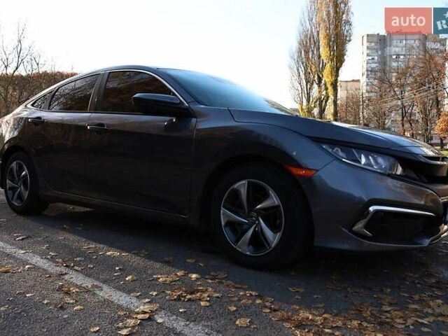 Серый Хонда Цивик, объемом двигателя 2 л и пробегом 80 тыс. км за 14000 $, фото 8 на Automoto.ua