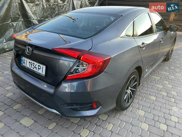 Серый Хонда Цивик, объемом двигателя 2 л и пробегом 90 тыс. км за 17400 $, фото 3 на Automoto.ua