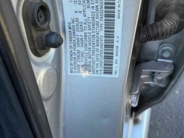 Серый Хонда Цивик, объемом двигателя 2 л и пробегом 118 тыс. км за 4400 $, фото 9 на Automoto.ua