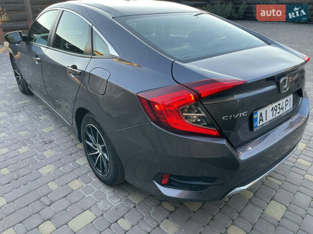 Серый Хонда Цивик, объемом двигателя 2 л и пробегом 90 тыс. км за 17400 $, фото 4 на Automoto.ua