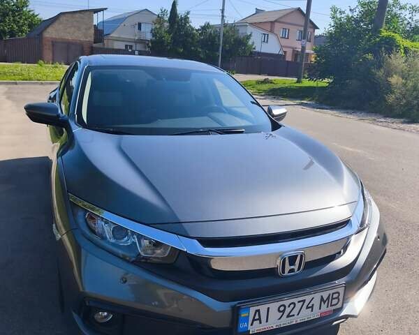 Серый Хонда Цивик, объемом двигателя 1.6 л и пробегом 83 тыс. км за 20500 $, фото 14 на Automoto.ua