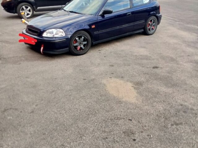 Синий Хонда Цивик, объемом двигателя 1.4 л и пробегом 300 тыс. км за 3700 $, фото 1 на Automoto.ua