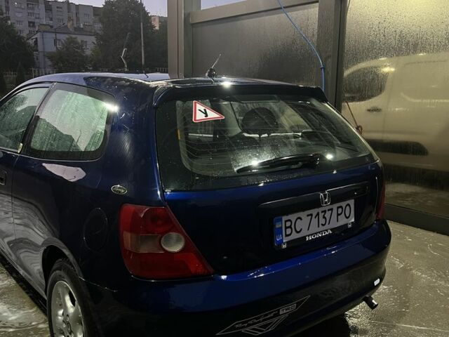 Синий Хонда Цивик, объемом двигателя 1.4 л и пробегом 282 тыс. км за 2900 $, фото 1 на Automoto.ua