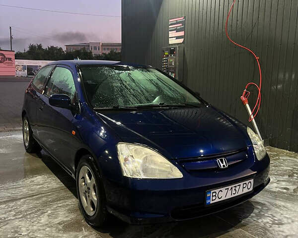 Синій Хонда Сівік, об'ємом двигуна 1.4 л та пробігом 282 тис. км за 2950 $, фото 1 на Automoto.ua