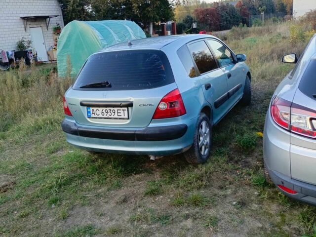 Синий Хонда Цивик, объемом двигателя 1.4 л и пробегом 280 тыс. км за 2300 $, фото 5 на Automoto.ua