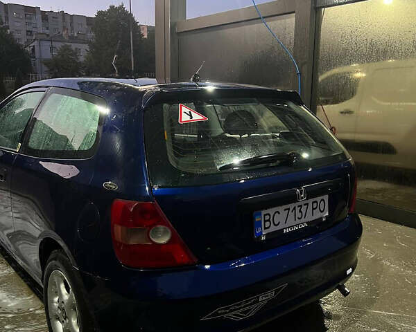 Синій Хонда Сівік, об'ємом двигуна 1.4 л та пробігом 282 тис. км за 2950 $, фото 6 на Automoto.ua