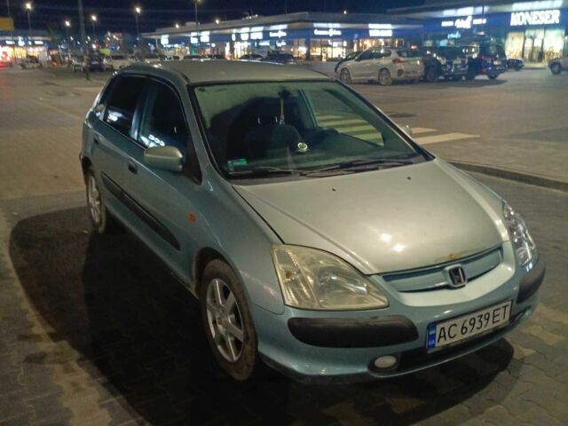 Синий Хонда Цивик, объемом двигателя 1.4 л и пробегом 280 тыс. км за 2300 $, фото 2 на Automoto.ua