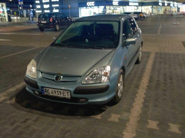 Синий Хонда Цивик, объемом двигателя 1.4 л и пробегом 280 тыс. км за 2300 $, фото 3 на Automoto.ua