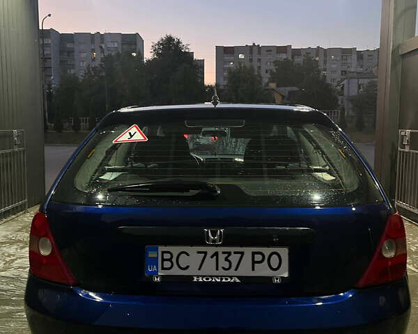 Синій Хонда Сівік, об'ємом двигуна 1.4 л та пробігом 282 тис. км за 2950 $, фото 14 на Automoto.ua