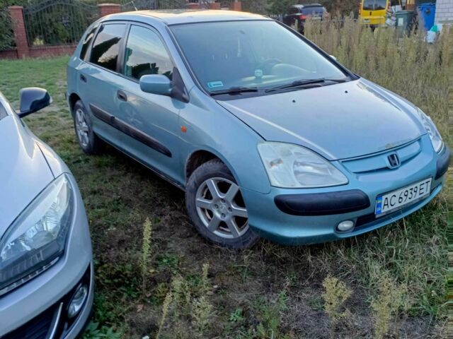 Синий Хонда Цивик, объемом двигателя 1.4 л и пробегом 280 тыс. км за 2300 $, фото 6 на Automoto.ua