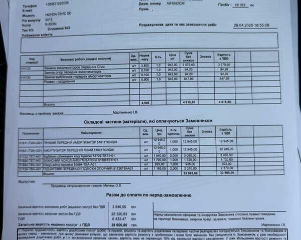 Синий Хонда Цивик, объемом двигателя 0.99 л и пробегом 78 тыс. км за 14900 $, фото 38 на Automoto.ua