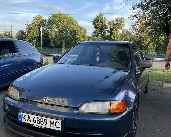 Синий Хонда Цивик, объемом двигателя 1.5 л и пробегом 450 тыс. км за 3500 $, фото 2 на Automoto.ua