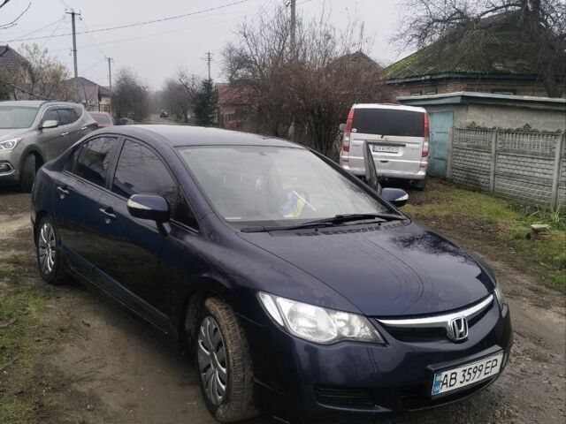 Синий Хонда Цивик, объемом двигателя 1.8 л и пробегом 278 тыс. км за 5000 $, фото 1 на Automoto.ua