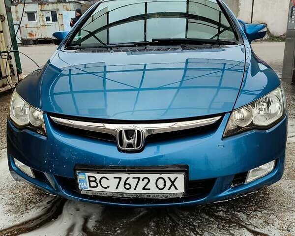 Синий Хонда Цивик, объемом двигателя 1.4 л и пробегом 260 тыс. км за 6000 $, фото 5 на Automoto.ua