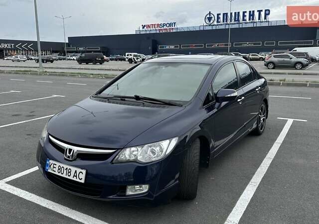 Хонда Цивик 2008 в Днепре (Днепропетровске) на Automoto.ua Синий Хонда Цивик, объемом двигателя 1.8 л и пробегом 236 тыс. км за 7000 $, фото 2 на Automoto.ua