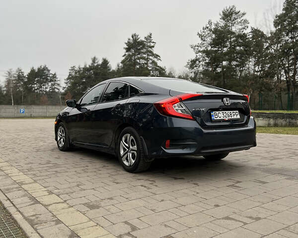 Синий Хонда Цивик, объемом двигателя 2 л и пробегом 150 тыс. км за 12600 $, фото 6 на Automoto.ua