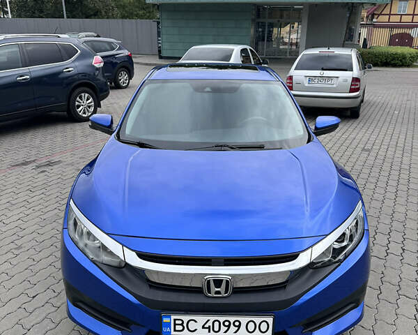 Синий Хонда Цивик, объемом двигателя 1.5 л и пробегом 121 тыс. км за 14100 $, фото 2 на Automoto.ua