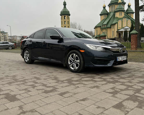 Синий Хонда Цивик, объемом двигателя 2 л и пробегом 150 тыс. км за 12600 $, фото 1 на Automoto.ua