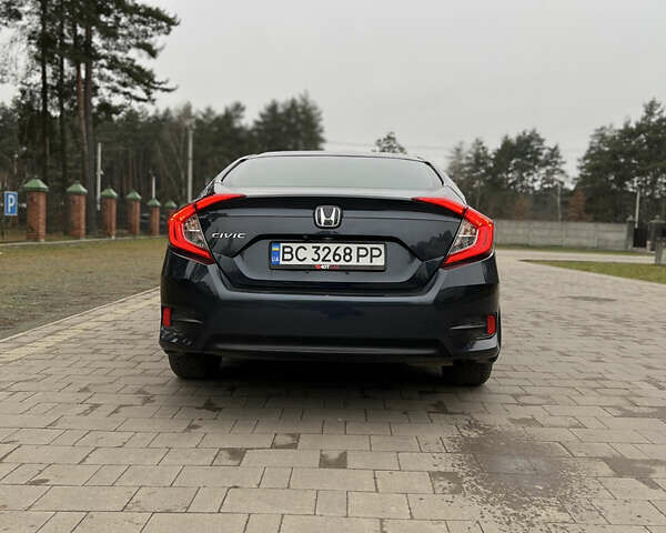 Синий Хонда Цивик, объемом двигателя 2 л и пробегом 150 тыс. км за 12600 $, фото 8 на Automoto.ua