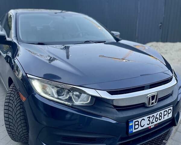 Синий Хонда Цивик, объемом двигателя 2 л и пробегом 147 тыс. км за 12700 $, фото 3 на Automoto.ua