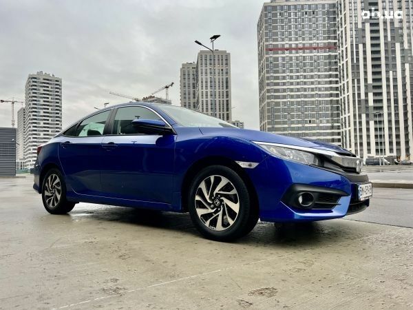 Синий Хонда Цивик, объемом двигателя 1.6 л и пробегом 73 тыс. км за 18300 $, фото 2 на Automoto.ua