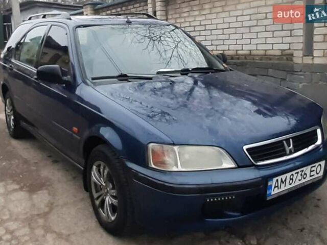 Синий Хонда Цивик, объемом двигателя 1.4 л и пробегом 318 тыс. км за 2000 $, фото 1 на Automoto.ua