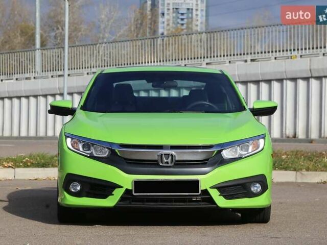 Зеленый Хонда Цивик, объемом двигателя 1.5 л и пробегом 129 тыс. км за 13600 $, фото 1 на Automoto.ua