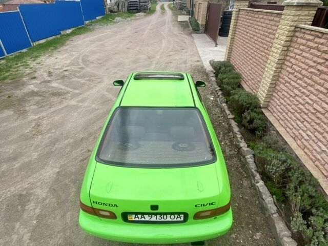 Хонда Цивик 1995 в Фастове на Automoto.ua Зеленый Хонда Цивик, объемом двигателя 1.5 л и пробегом 100 тыс. км за 2200 $, фото 6 на Automoto.ua