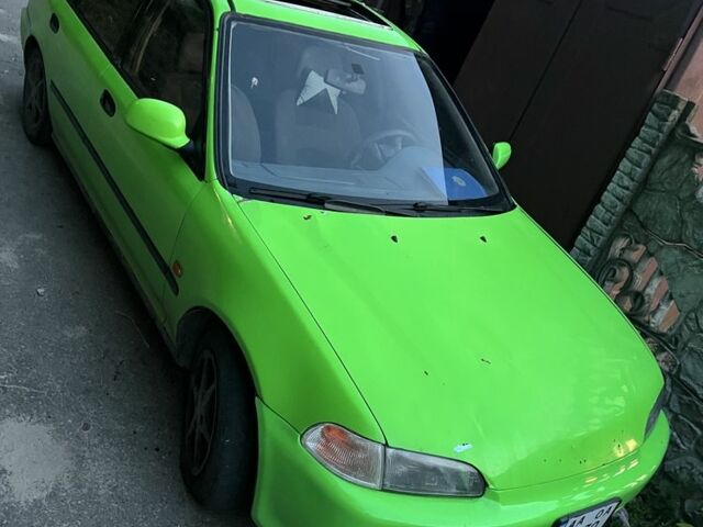 Хонда Цивик 1995 в Фастове на Automoto.ua Зеленый Хонда Цивик, объемом двигателя 1.5 л и пробегом 100 тыс. км за 2200 $, фото 22 на Automoto.ua