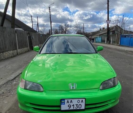 Хонда Цивик 1995 в Фастове на Automoto.ua Зеленый Хонда Цивик, объемом двигателя 1.5 л и пробегом 100 тыс. км за 2200 $, фото 12 на Automoto.ua