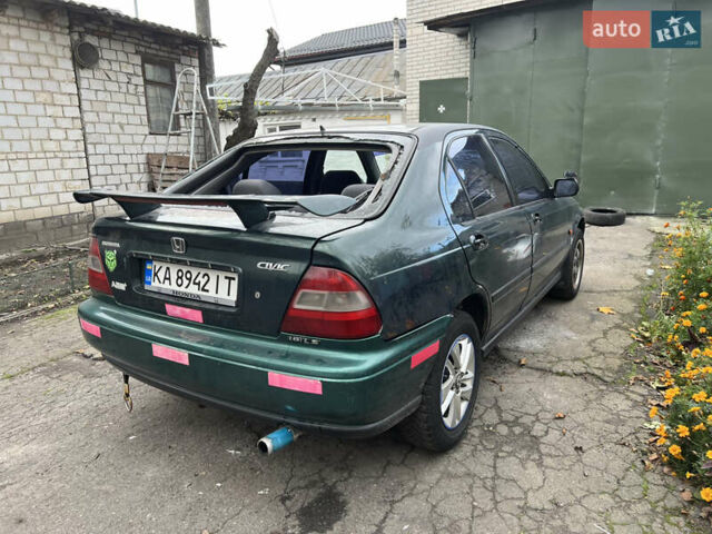 Зелений Хонда Сівік, об'ємом двигуна 1.4 л та пробігом 299 тис. км за 1000 $, фото 4 на Automoto.ua