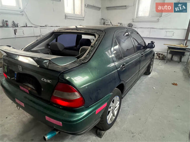 Зелений Хонда Сівік, об'ємом двигуна 1.4 л та пробігом 299 тис. км за 1000 $, фото 10 на Automoto.ua