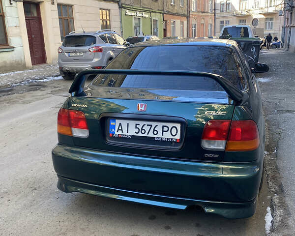 Зеленый Хонда Цивик, объемом двигателя 1.4 л и пробегом 249 тыс. км за 4150 $, фото 2 на Automoto.ua