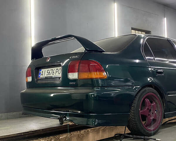 Зеленый Хонда Цивик, объемом двигателя 1.4 л и пробегом 249 тыс. км за 4150 $, фото 5 на Automoto.ua