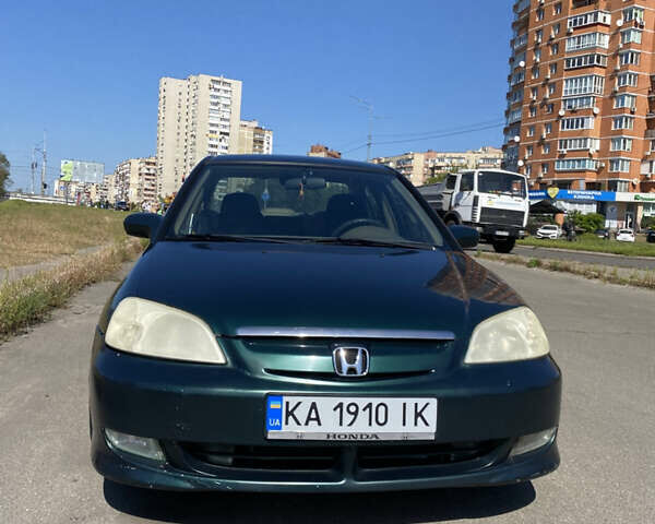 Зеленый Хонда Цивик, объемом двигателя 1.7 л и пробегом 316 тыс. км за 3600 $, фото 11 на Automoto.ua