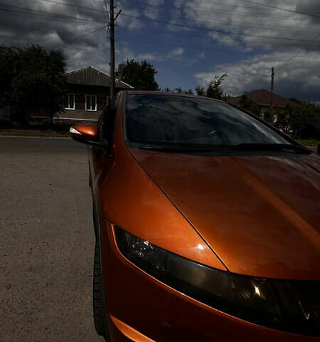 Оранжевый Хонда Цивик, объемом двигателя 1.8 л и пробегом 161 тыс. км за 7800 $, фото 4 на Automoto.ua