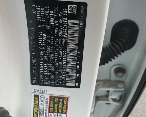 Белый Хонда Клерити, объемом двигателя 0 л и пробегом 136 тыс. км за 3000 $, фото 11 на Automoto.ua